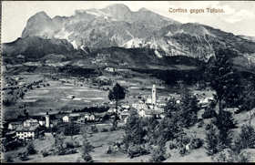 Cortina gegen Tofana - Itálie (pohled)