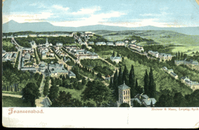 Franzensbad - Františkovy Lázně (pohled)