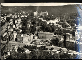 Karlovy Vary - Leninovo náměstí (pohled)