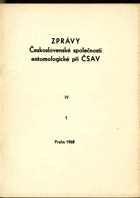 Východočeský botanický zpravodaj 1968 IV 1
