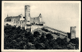 Bezděz - Ruine Bösig (pohled)