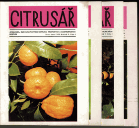Citrusář 1989 - čísla 1 - 4