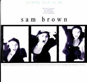 LP -   Sam Brown ‎– Walking Back To Me - Maxi-Single