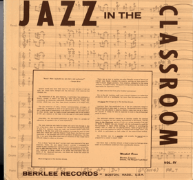 LP - Jazz In The Classroom – Vol. IV