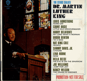 LP -  The Stars Salute Dr. Martin Luther King