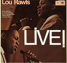 LP - Lou Rawls ‎– Live!