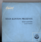 EP - Stan Kenton And His Orchestra – Stan Kenton Presents