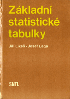 Základní statistické tabulky