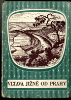 Vltava jižně od Prahy - měřítko 1