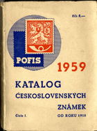 Katalog československých známek 1918-1958. Čís. 1