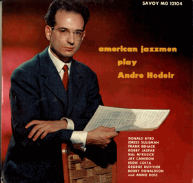 LP - Andre Hodeir – American Jazzmen Play Andre Hodeir's Essais