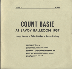 LP -  Count Basie – At The Savoy Ballroom 1937