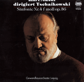 LP - Kurt Masur - Sinfonie Nr. 4 f-moll op. 36