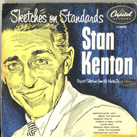 EP - Stan Kenton ‎– Sketches On Standards