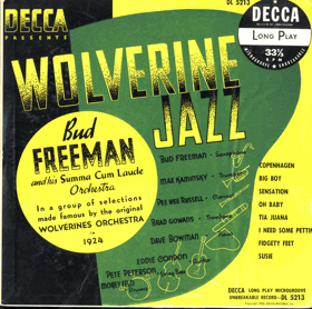 EP - Bud Freeman And His Summa Cum Laude Orchestra – Wolverine Jazz