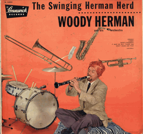 LP - Woody Herman And His Orchestra – The Swinging Herman Herd