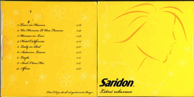 CD - Saridon - Letní relaxace - NEROZBALENO !