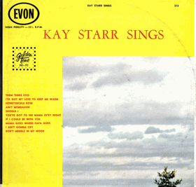 LP - Kay Starr – Kay Starr Sings