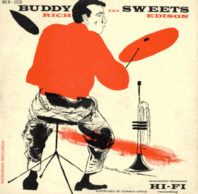 LP - Buddy Rich, Harry Edison – Buddy And Sweets