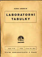 Laboratorní tabulky - Pom. kn. pro vyš. šk. chem., odb. šk. chem. a odb. šk. drogistické