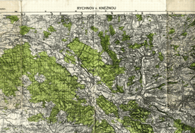 Mapa - Rychnov nad Kněžnou (3956) 1:75.000