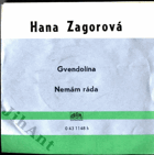 SP - Hana Zagorová - Gvendolína - Nemám ráda