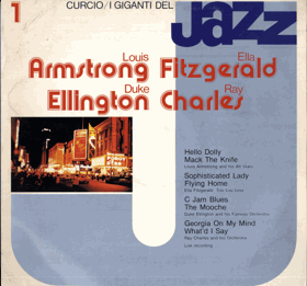 LP - Louis Armstrong, Ella Fitzgerald, Duke Ellington, Ray Charles – I Giganti Del Jazz Vol. 1