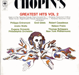 LP - Chopin, Philippe Entremont, Emil Gilels, Robert Casadesus, Andre Watts*, Nelson Freire, Eugene ...