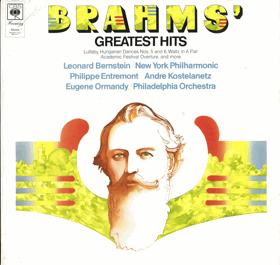 LP - Brahms – Brahms' Greatest Hits