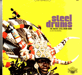 LP - The Native Steel Drum Band ‎– Steel Drums (A Live Recording)