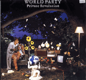 LP - POUZE OBAL ! - World Party - Private Revolution - POUZE OBAL !
