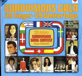 2LP -  Eurovisions Gala 1956 - 1981