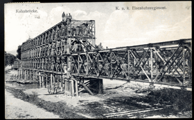 Kohnbrücke - K. u. k. Eisenbahnregiment (pohled)