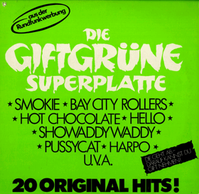 LP - Die Giftgrüne Superplatte - 20 Original Hits