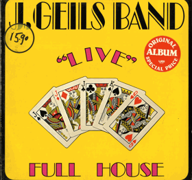 LP - The J. Geils Band – LIVE