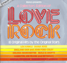 LP - Love Rock - 18 Original Hits By The Original Stars