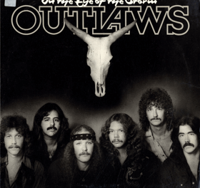 LP - POUZE OBAL ! - Outlaws - In The Eye Of The Storm-  POUZE OBAL !