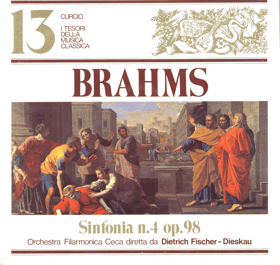 LP - Brahms - Dietrich Fischer-Dieskau - Orchestra Filarmonica Ceca – Sinfonia No. 4 In Mi ...