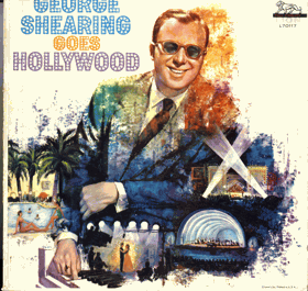 LP - The George Shearing Quintet – George Shearing Goes Hollywood