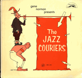 LP - The Jazz Couriers – Gene Norman Presents The Jazz Couriers