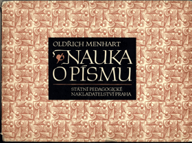 Nauka o písmu - Pom. kniha pro prům. školy graf. a pro školy umělec. směru