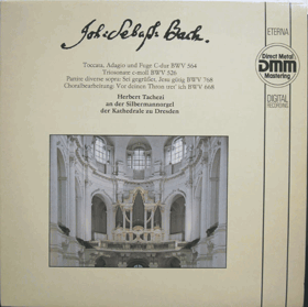 LP - Johann Sebastian Bach - Herbert Tachezi – Orgelwerke BWV 564, 526, 768, 668