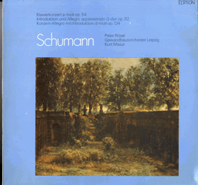 LP - Schumann – Klavierkonzert a-moll op. 54
