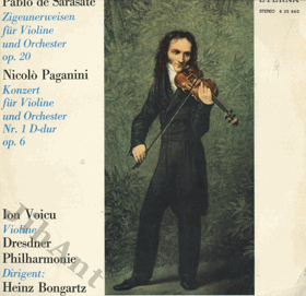 LP - Pablo de Sarasate - Nicolo Paganini