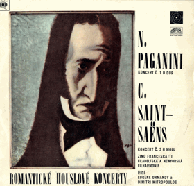 LP - - Koncert č. 1 D dur - Nicolo Paganini