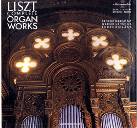 5LP - Liszt - Sándor Margittay, Gábor Lehotka, Endre Kovács – Complete Organ Works