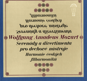 3LP - Wolfganf Amadeus Mozart - Serenády a divertimenta pro dechové nástroje