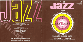 SP - Mini Jazz Klub č. 15 - (Vladimír Klusák Hraje Boogie Woogie)