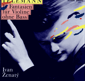 2LP - Telemann, Ivan Ženatý – 12 Fantasien Für Violine Ohne Bass