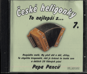 CD - Pepa Pancíř - České heligonky - To nejlepší z... 7..
